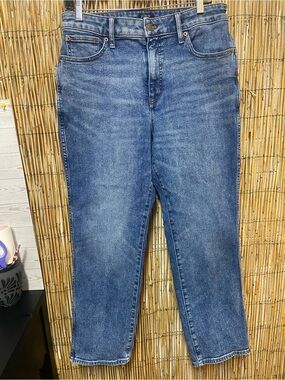 J.crew curvy classic vintage jeans women’s size:30 médium wash high rise.